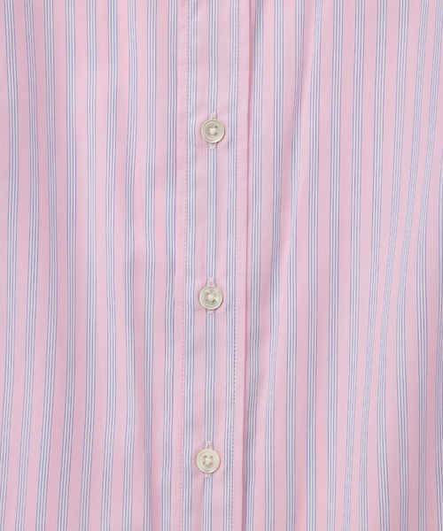 UNFOLLOW（アンフォロー）の「【FOLL / フォル】superfine cotton broad wardrobe shirt（シャツ/ブラウス・メンズ・ネイビー/ピンク・3/2）」の5枚目の写真