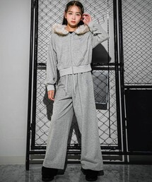 ZIDDY(�W�f�B)�̃t�@�[�t�������p�[�J�[���{�g���Z�b�g�A�b�v(130~160cm)(�Z�b�g�A�b�v)
