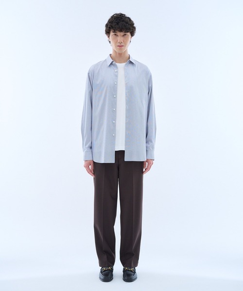 ESTNATION（エストネーション）の「ESTNATION / ウォッシャブルギャバジン ベーシックパンツ（スラックス・メンズ・ブラウン/ブラック・X-LARGE/LARGE/MEDIUM）」の3枚目の写真