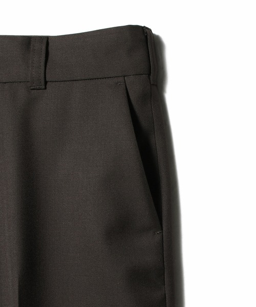 ESTNATION（エストネーション）の「ESTNATION / ウォッシャブルギャバジン ベーシックパンツ（スラックス・メンズ・ブラウン/ブラック・X-LARGE/LARGE/MEDIUM）」の12枚目の写真