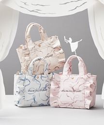 JILL by JILL STUART（ジルバイジルスチュアート）の「＜フリルトートミニ＞フルイドリボンプリント（トートバッグ）」