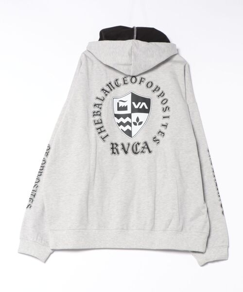RVCA(ルーカ)の「RVCA メンズ SHIELD WRWB HD パーカー 【2026年秋冬モデル】(パーカー・メンズ・ブラック系その他2/ホワイト/ヘザーグレー/ブラック・SMALL/MEDIUM/LARGE/X-LARGE)」の5枚目の写真