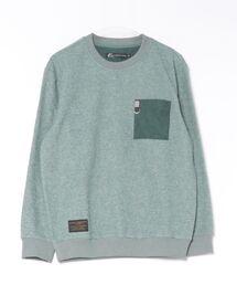 【KANSAI YAMAMOTO HOMME/カンサイヤマモトオム】ブークレー起毛ポケ付きトレーナー