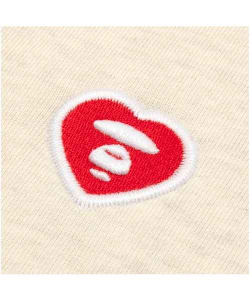 AAPE BY A BATHING APE(エーエイプバイアベイシングエイプ)の「AAPE NOW HEART SWEAT CARDIGAN(カーディガン/ボレロ・メンズ・ベージュ系その他5・MEDIUM)」の3枚目の写真