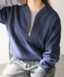 別注【CHAMPION/チャンピオン】 for JS RW 11.5oz HALF ZIP SWEAT