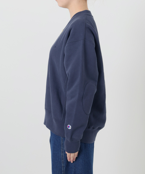 Champion(チャンピオン)の「Champion/チャンピオン SLOBE別注 ハーフジップスウェット(スウェット・レディース・ブラウン/ネイビー/ブラック・FREE)」の16枚目の写真