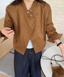 スエード調ライダース