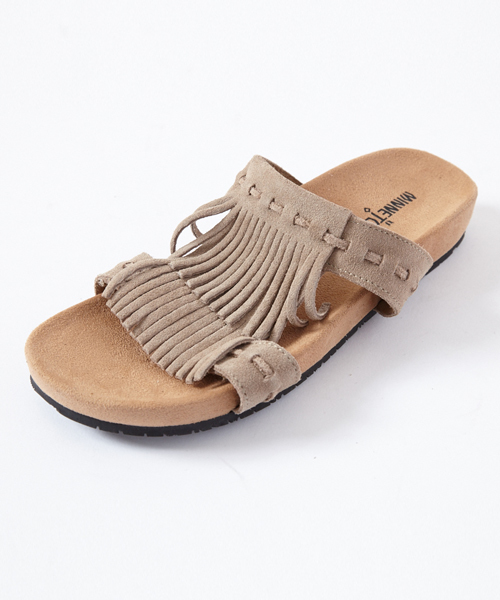 Minnetonka（ミネトンカ）の「MINNETONKAデイジーサンダル/205-MIE-74002【WEB限定】（サンダル・レディース・ブラウン/ベージュ・7/6/8）」の3枚目の写真