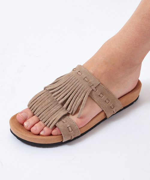 Minnetonka（ミネトンカ）の「MINNETONKAデイジーサンダル/205-MIE-74002【WEB限定】（サンダル・レディース・ブラウン/ベージュ・7/6/8）」の8枚目の写真