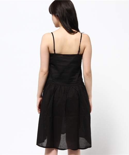 MOUSSY（マウジー）の「COTTON LONG CAMI DRESS（ワンピース・レディース・グレー/ブラック/ホワイト・FREE）」の10枚目の写真