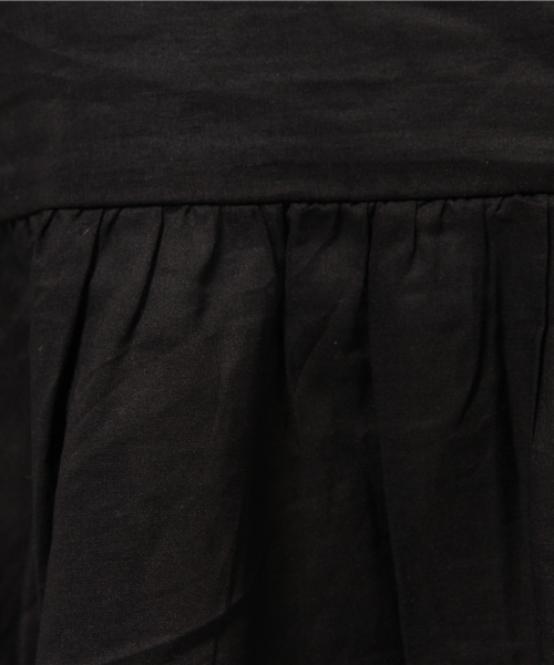 MOUSSY（マウジー）の「COTTON LONG CAMI DRESS（ワンピース・レディース・グレー/ブラック/ホワイト・FREE）」の6枚目の写真