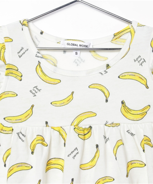 GLOBAL WORK（グローバルワーク）の「キッズ【吸水速乾】ドライソウガラチュニックノースリーブ/712353（Tシャツ/カットソー・キッズ・グレー/ホワイト/ホワイト系その他・SMALL/MEDIUM/X-LARGE/LARGE）」の4枚目の写真