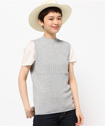 ikka | 12Gワイドリブノースリプルオーバー(ニット/セーター)