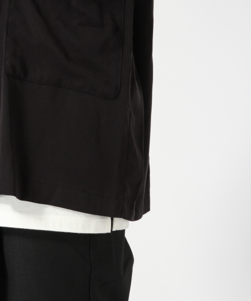 HARE（ハレ）の「モダールパジャマシャツ7分袖(HARE)（シャツ/ブラウス・メンズ・ブラック/グレー・MEDIUM/SMALL）」の13枚目の写真