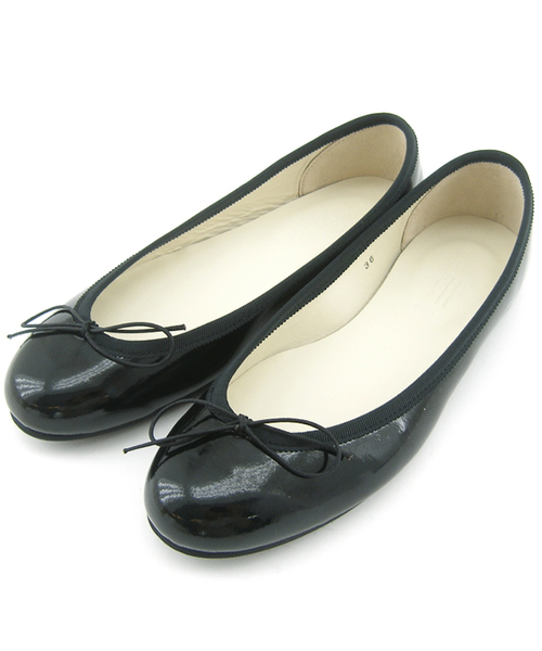 BEAUTY&YOUTH UNITED ARROWS（ビューティーアンドユースユナイテッドアローズ）の「BY NEWエナメル バレエシューズ　§ ◆（バレエシューズ・レディース・ゴールド/ブラック/レッド/シルバー/ダークグレー/ネイビー/ブラウン/ライトピンク/ワインレッド・35/35h/36/36h/37/37h/38）」の15枚目の写真