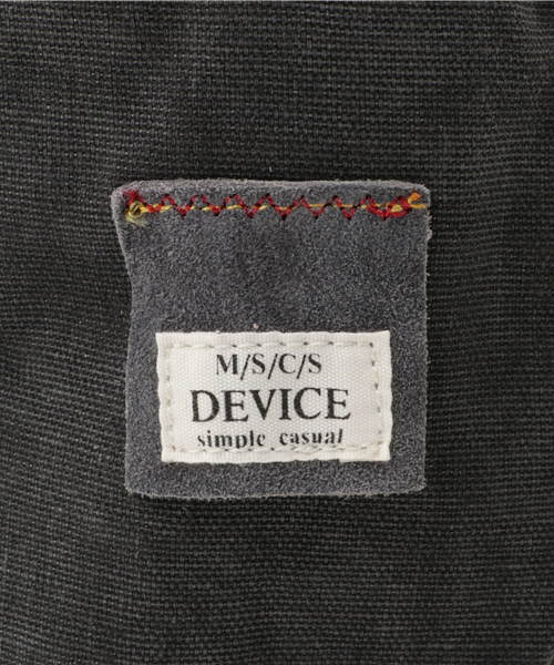 DEVICE(デバイス)の「DEVICE デバイス Haze2 ミリタリー ムラ染め キャンバス メガ ボディバッグ ショルダーバッグ(ボディバッグ/ウエストポーチ・メンズ・ブラウン/ブラック/カーキ・FREE)」の8枚目の写真
