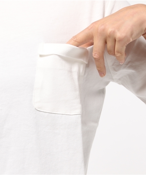 ikka（イッカ）の「7分袖ポケット付きプルオーバー（Tシャツ/カットソー・レディース・その他5/オフホワイト/その他4/カーキオリーブ/ブラック/その他・LARGE/MEDIUM）」の14枚目の写真