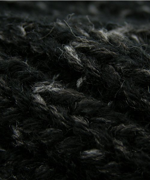 green label relaxing（グリーンレーベルリラクシング）の「MELANGE BOB ニットキャップ（ニットキャップ/ビーニー・メンズ・ブラック/グレー/ベージュ・フリー）」の6枚目の写真