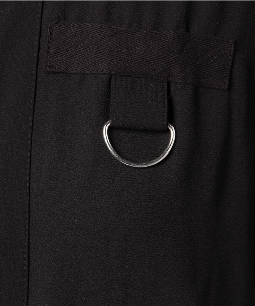 VENCEEXCHANGE（ヴァンスエクスチェンジ）の「ロングシャツブルゾン                   （シャツ/ブラウス・レディース・マスタード/ブラック/ダークグリーン/ピンク・MEDIUM）」の17枚目の写真