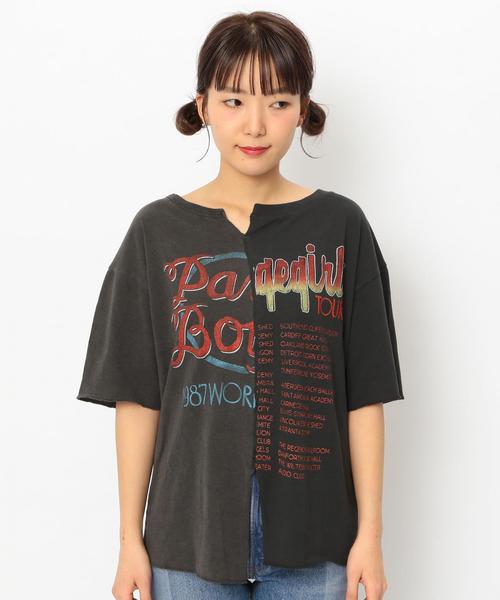 Another Edition（アナザーエディション）の「キリカエロゴプリントT ◆（Tシャツ/カットソー・レディース・ブラック/ケリー/オフホワイト・フリー）」の6枚目の写真