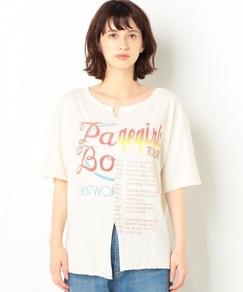 Another Edition（アナザーエディション）の「キリカエロゴプリントT ◆（Tシャツ/カットソー・レディース・ブラック/ケリー/オフホワイト・フリー）」の21枚目の写真