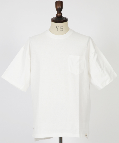 Rocky Monroe(ロッキーモンロー)の「ビッグシルエット抗菌防臭素材Tシャツ(Tシャツ/カットソー・メンズ・ブラック/カーキ/ネイビー/グレー/ホワイト/キャメル・L/LL/M)」の15枚目の写真