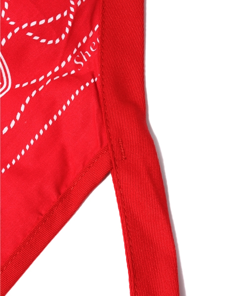 bpr BEAMS（ビーピーアール ビームス ）の「HAV A HANK×GOOUT×BEAMS / バンダナエプロン（キッチンツール・メンズ・ブラック/レッド/ブルー/ネイビー・ONE SIZE）」の7枚目の写真