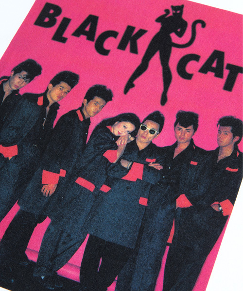 MEDICOM TOY（メディコムトイ）の「Amplifier “BLACK CATS” TEE design C（Tシャツ/カットソー・メンズ・ブラック/ホワイト・X-LARGE/MEDIUM/LARGE/SMALL）」の5枚目の写真