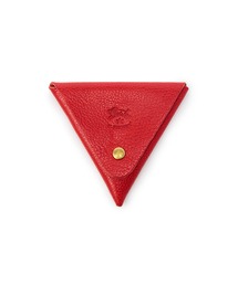 イルビゾンテ コインケース 赤 IL BISONTE イルビゾンテ 財布 二つ折り 小銭入れ付き ルビー