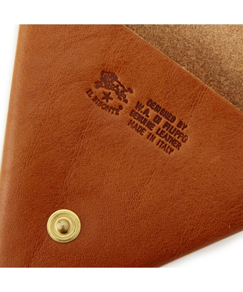 IL BISONTE(イルビゾンテ)の「IL BISONTE / ORIGINAL LEATHER / COIN CASE(コインケース・レディース・ライトブラウン/ナチュラル/グリーン/オレンジ/ネイビー/グレー/レッド/オリーブ/カーキ/ダークブラウン/ブラック/ライトグレー/ブラウン/ホワイト・FREE)」の15枚目の写真