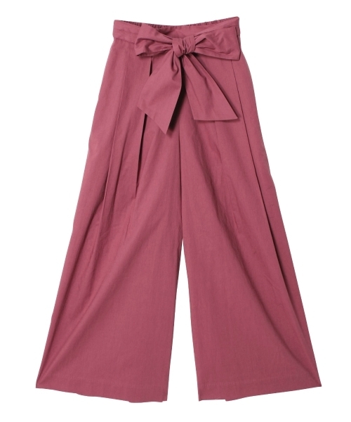 dazzlin（ダズリン）の「カラーワイドパンツ（その他パンツ・レディース・ベビーピンク/ベージュ/ピンク/ブラウン/ネイビー・MEDIUM/SMALL）」の11枚目の写真