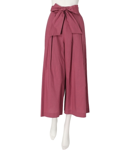 dazzlin（ダズリン）の「カラーワイドパンツ（その他パンツ・レディース・ベビーピンク/ベージュ/ピンク/ブラウン/ネイビー・MEDIUM/SMALL）」の14枚目の写真