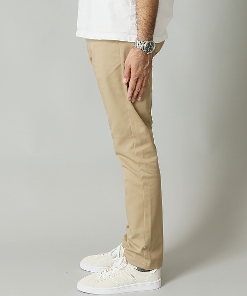 Dickies（ディッキーズ）の「◇DICKIES / ディッキーズ 別注 ストレッチナローパンツ（その他パンツ・メンズ・ボルドー/ベージュ/ブラック・SMALL/LARGE/MEDIUM）」の11枚目の写真