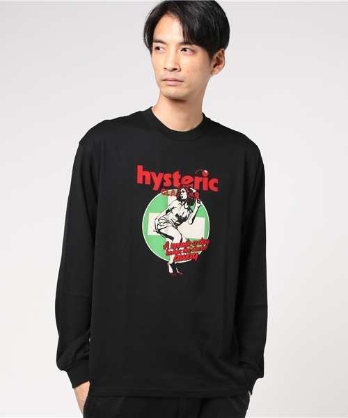 HYSTERIC GLAMOUR（ヒステリックグラマー）の「DOCTOR GIRL プリント リブ付Tシャツ（Tシャツ/カットソー・メンズ・ブラック/カーキ/ホワイト・SMALL/MEDIUM/X-SMALL/LARGE）」の3枚目の写真