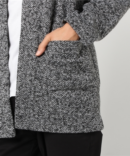 BLISS POINT（ブリスポイント）の「ツイードライクJQカーデ/769826（カーディガン/ボレロ・メンズ・ブラック/ネイビー・MEDIUM/LARGE/X-LARGE）」の5枚目の写真