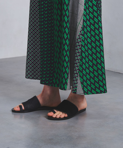 UNITED ARROWS マルチプリントラップスカート/ 38 UNITED ARROWS（ユナイテッドアローズ）の「UWSC マルチプリント