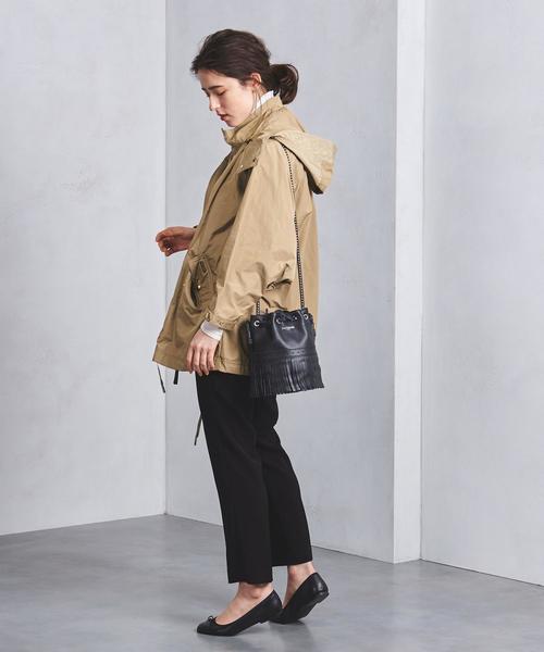 UNITED ARROWS(ユナイテッドアローズ)の「<WOOLRICH(ウールリッチ)> ANORAK パーカー(ブルゾン・レディース・ネイビー/ベージュ・X-SMALL/SMALL)」の5枚目の写真