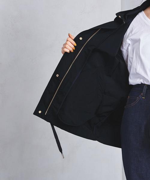 UNITED ARROWS(ユナイテッドアローズ)の「<WOOLRICH(ウールリッチ)> ANORAK パーカー(ブルゾン・レディース・ネイビー/ベージュ・X-SMALL/SMALL)」の10枚目の写真