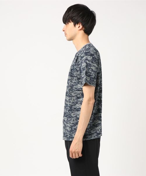 Champion(チャンピオン)の「【Champion/チャンピオン】メンズ CPFU(チャンピオン フィジカルフィットネスユニフォーム) 87C JERSEY Tシャツ(Tシャツ/カットソー・メンズ・グレー/ダークブルー・X-LARGE/LARGE/MEDIUM)」の3枚目の写真