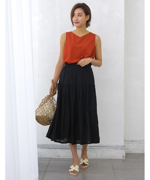 Re:EDIT（リエディ）の「巾着付きフィッシュネットバッグ（トートバッグ・レディース・ブラック/ベージュ/アイボリー・FREE）」の5枚目の写真