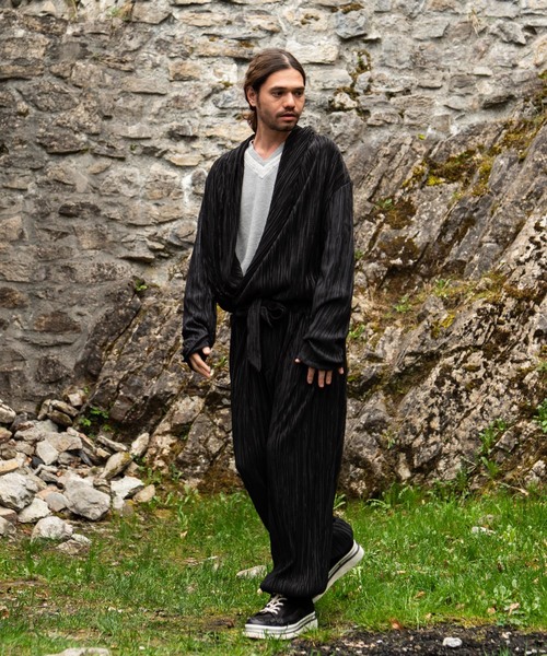 glamb（グラム）の「Drape jumpsuit / ドレープジャンプスーツ（つなぎ