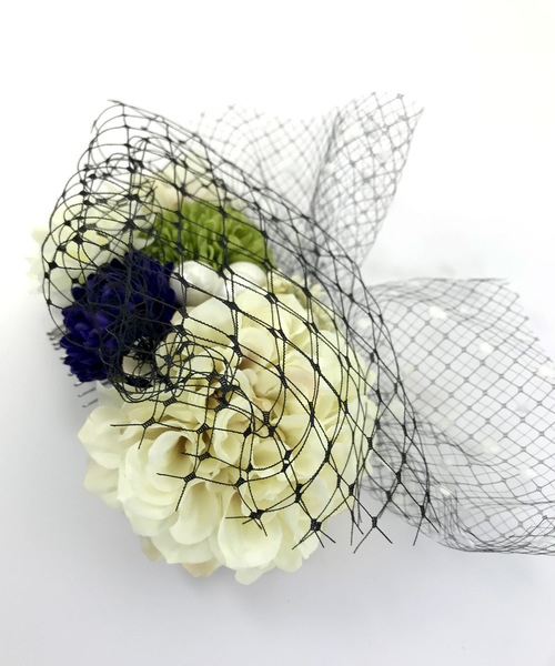 Tokyo135 トウキョウヒャクサンジュウゴド のファッション 和装小物 白 若草 和装小物 水着 着物 浴衣 髪飾り ヘッドドレス