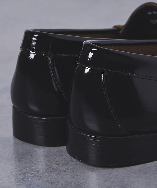 G.H.BASS(ジーエイチバス)の「<G.H.BASS(ジーエイチバス)>WEEJUNS ローファー(ローファー・レディース・ブラック・35h/38h/37/36/38/37h/35/36h)」の5枚目の写真