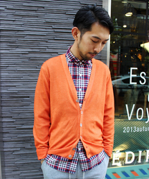 EDIFICE | ◇GARMENTDYEニットカーディガン(カーディガン/ボレロ)