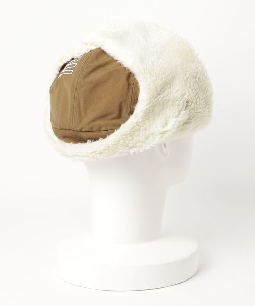 VANS（バンズ）の「VANS/ヴァンズ Fleese Trapper Hat（ハット・メンズ・ベージュ/カーキ・FREE）」の12枚目の写真