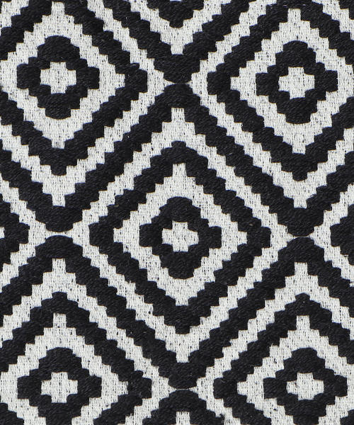 coen（コーエン）の「【マザーズバッグとしてもオススメ・新色追加・Market】ジャガード刺繍ビッグトートバッグ（トートバッグ・レディース・ブラック/コバルトブルー/オレンジ・FREE）」の7枚目の写真