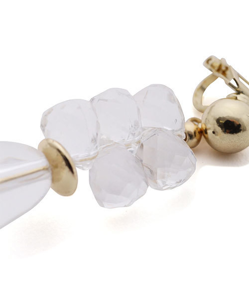 JILL STUART（ジルスチュアート）の「◆クリスタルドロップイヤリング（イヤリング・レディース・ゴールド・ﾌﾘ-）」の5枚目の写真