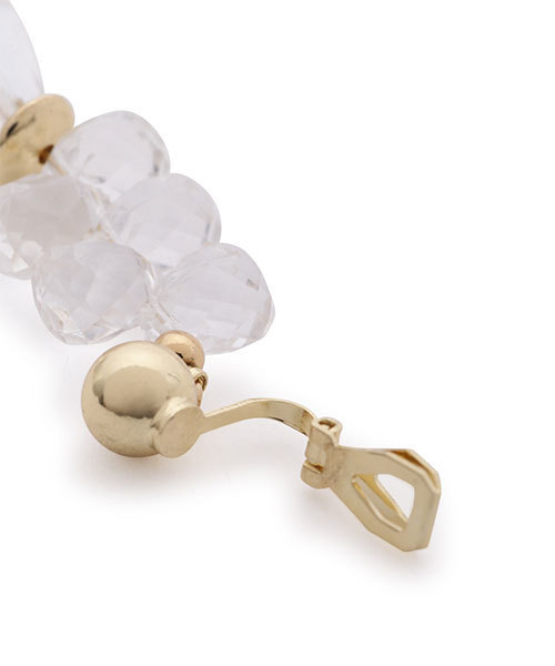 JILL STUART（ジルスチュアート）の「◆クリスタルドロップイヤリング（イヤリング・レディース・ゴールド・ﾌﾘ-）」の2枚目の写真