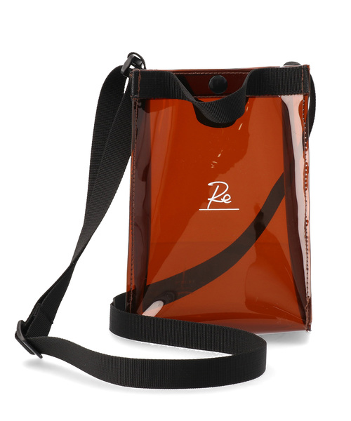 JUNRED（ジュンレッド）の「【WEARISTA JUNコラボ】PVCクリアショルダーBAG（ショルダーバッグ・メンズ・ダークブラウン・FREE）」の2枚目の写真