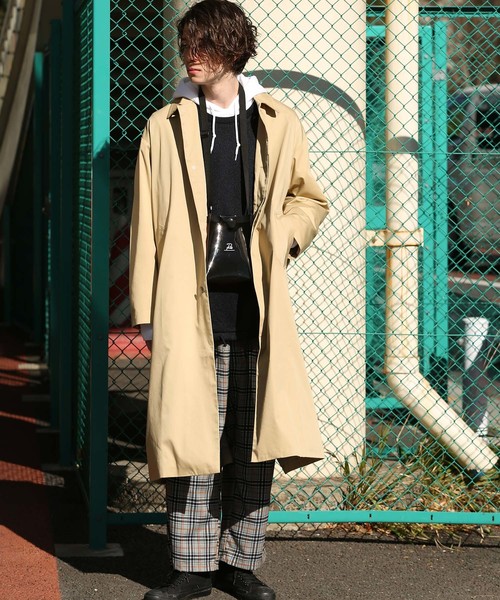 JUNRED（ジュンレッド）の「【WEARISTA JUNコラボ】PVCクリアショルダーBAG（ショルダーバッグ・メンズ・ダークブラウン・FREE）」の3枚目の写真